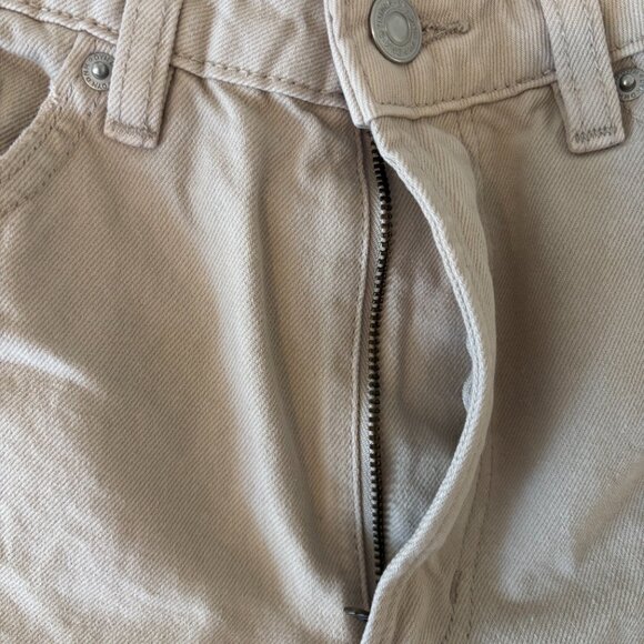 Dynamite High-Rise Frayed Denim Shorts – Size 25 - Picture 3 of 8